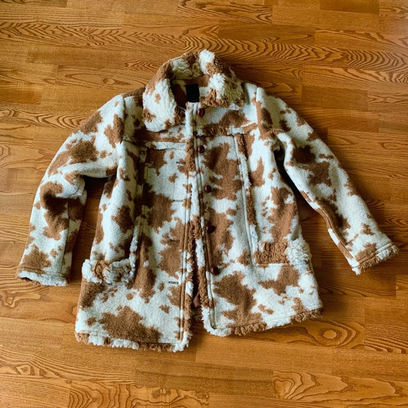 Brand New Cow print coat from Anna Sui - Picture 3 of 3